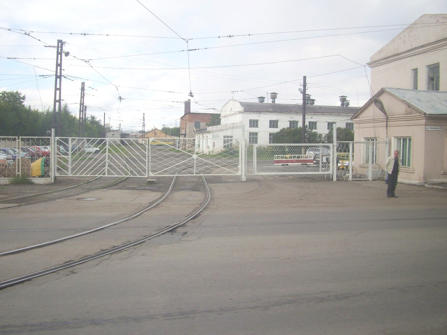 Magnitogorsk — Magnitogorsk tram depot №1 gates
