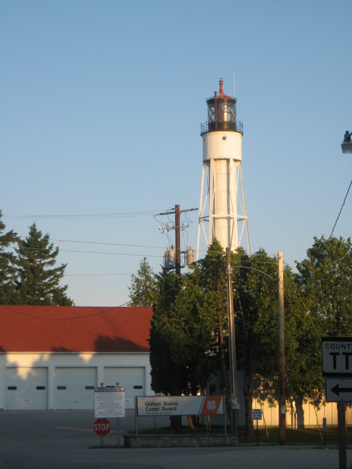 Sturgeon Bay — Sturgeon Bay Canal Coast Guard lighthouse