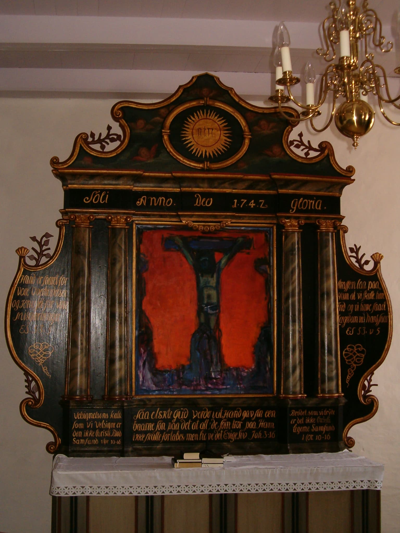 Skive — Resen Kirke Skive Altertavle