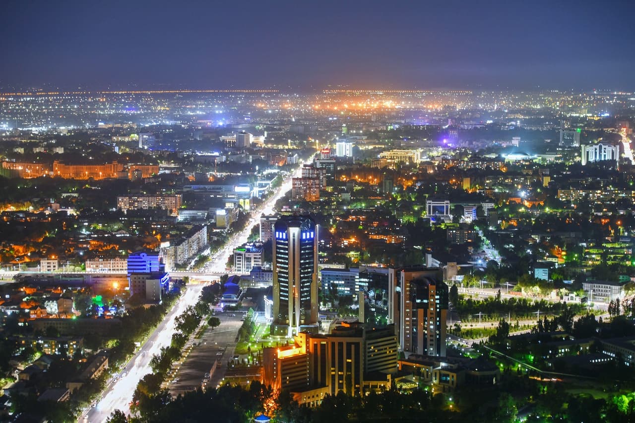 Tashkent — Tashkent skyline 2019