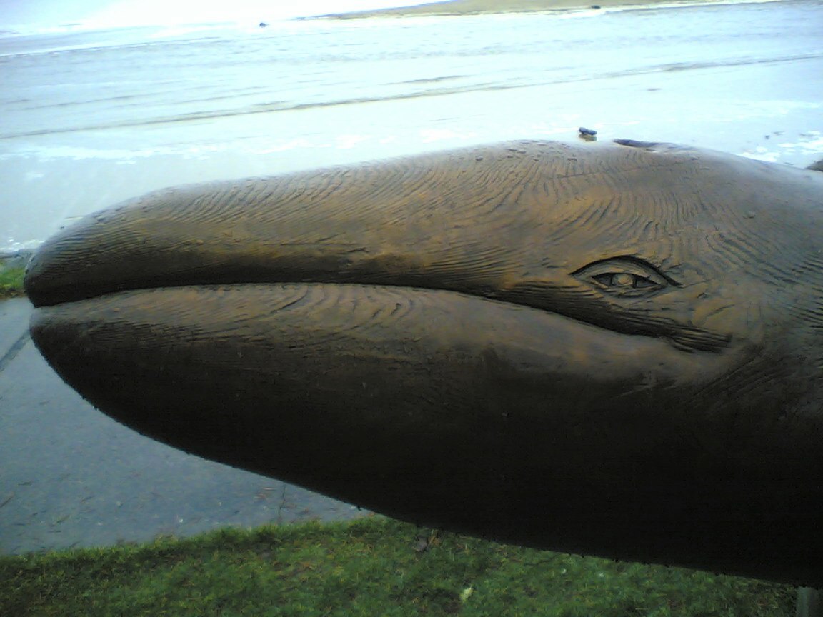 Cannon Beach — Whale Statue in Cannon Beach