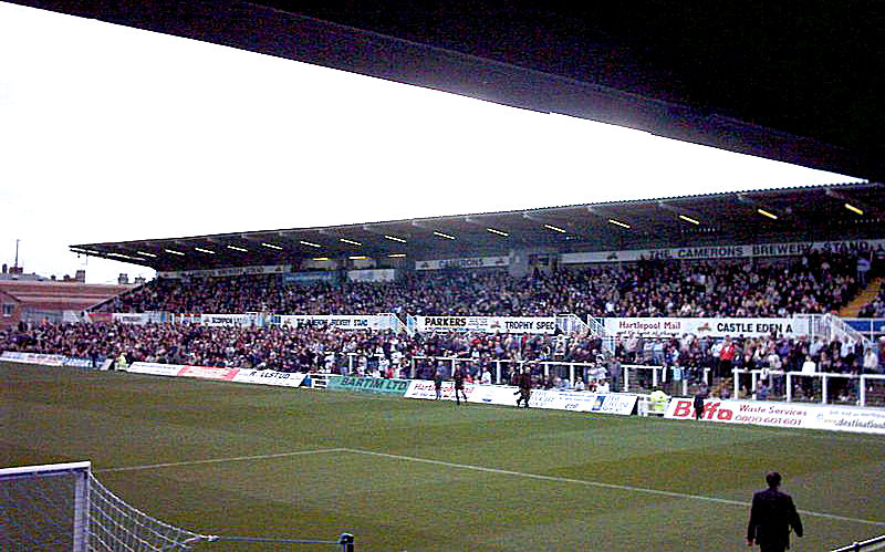 Hartlepool — Hartlepool United Cameron Stand