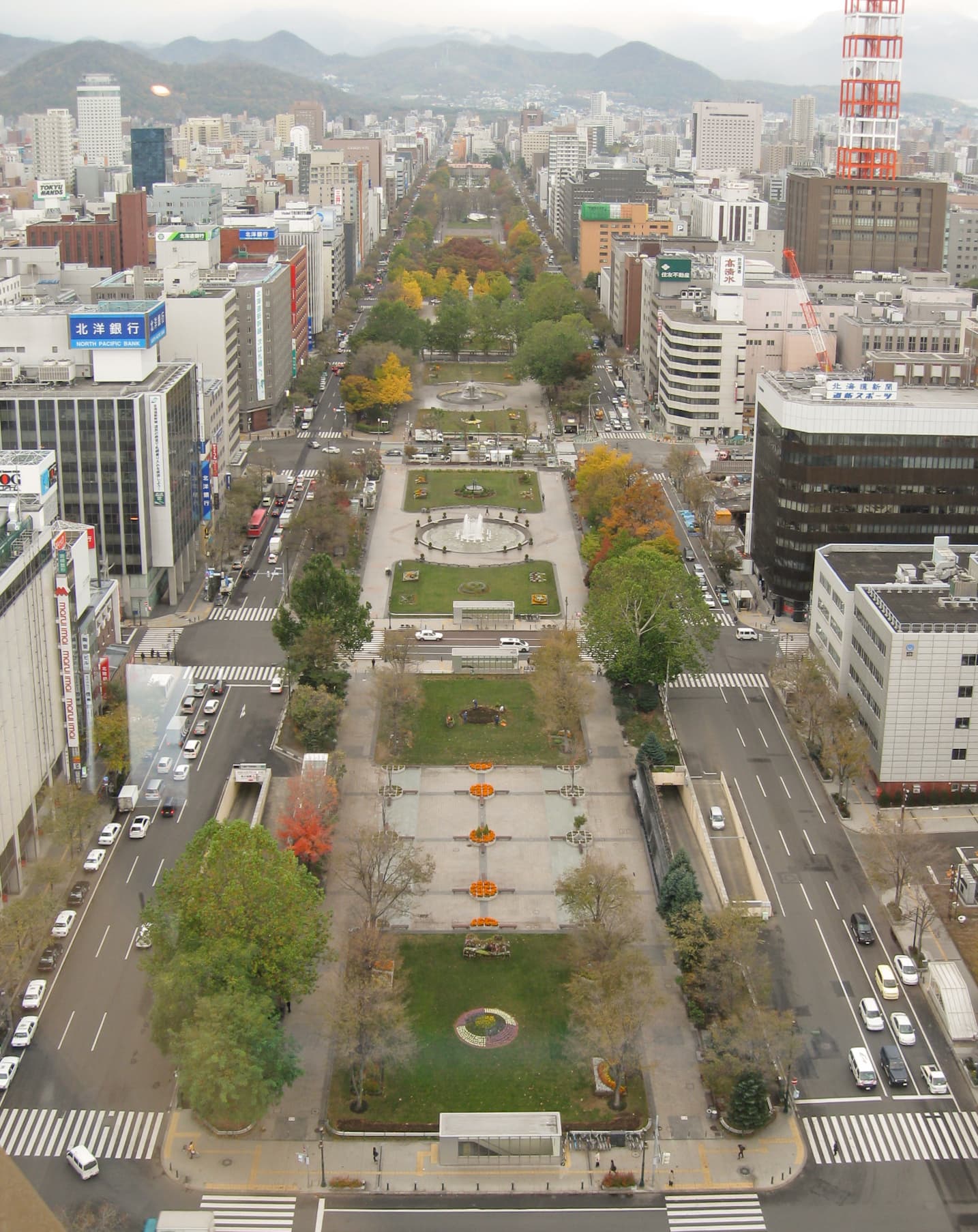 Sapporo — Odori Park - Sapporo