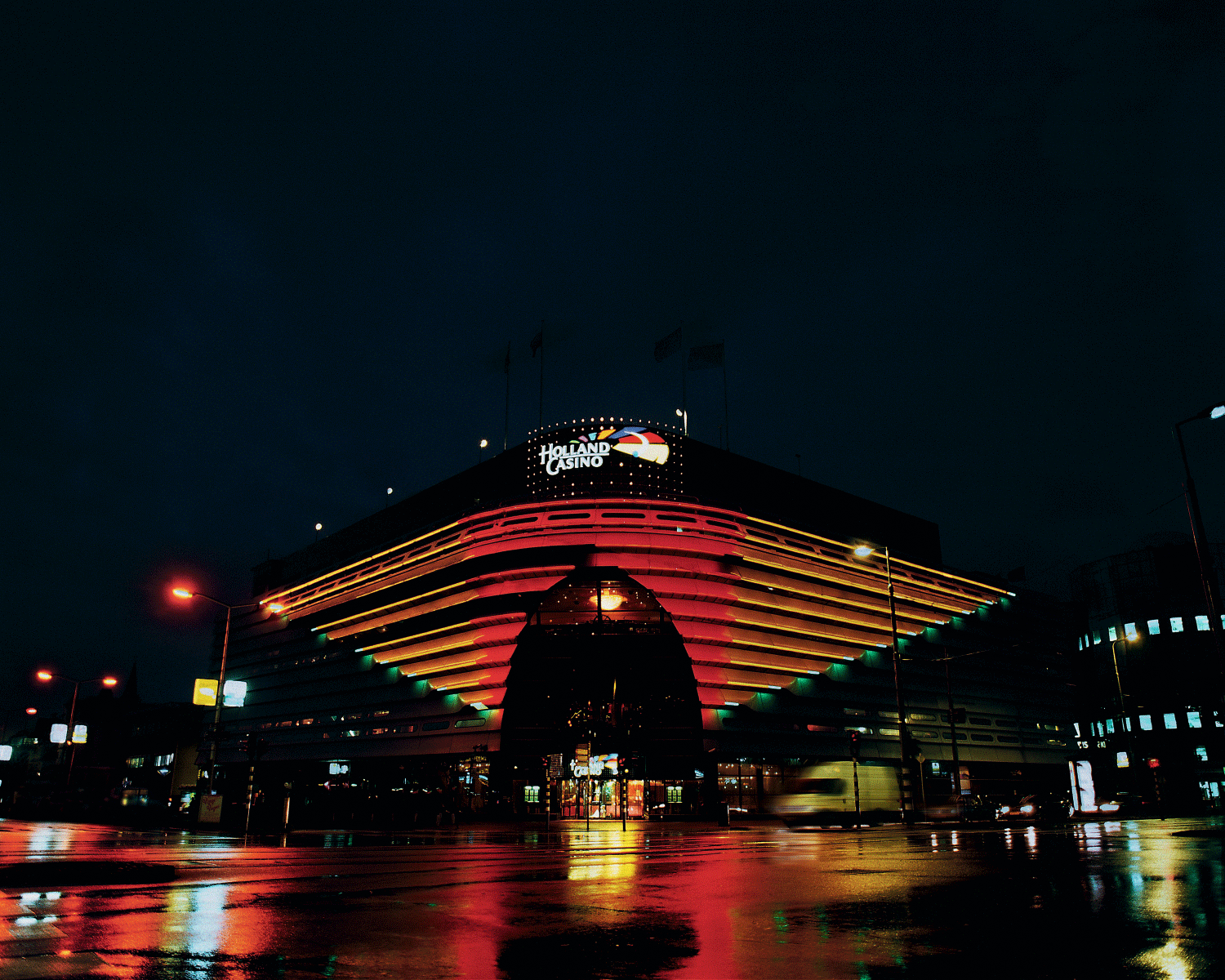 Scheveningen — Holland Casino Scheveningen by night