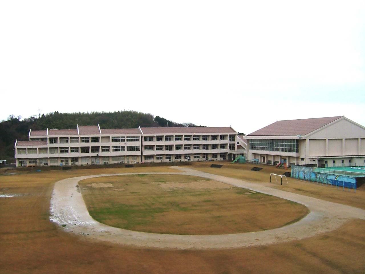 Yurihama-cho — Yurihama town Tomari elementary school