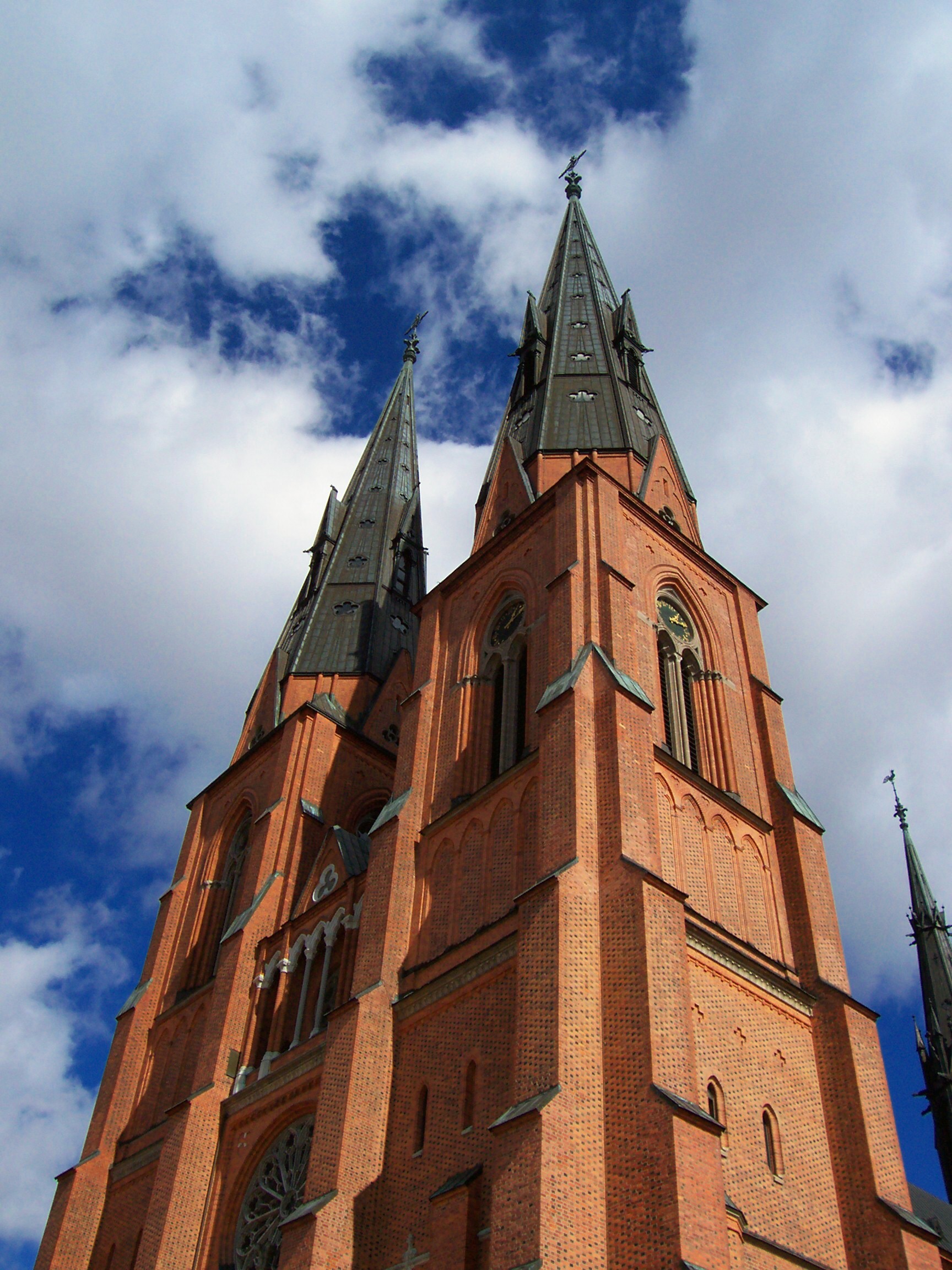 Uppsala — Uppsala Cathedral two towers