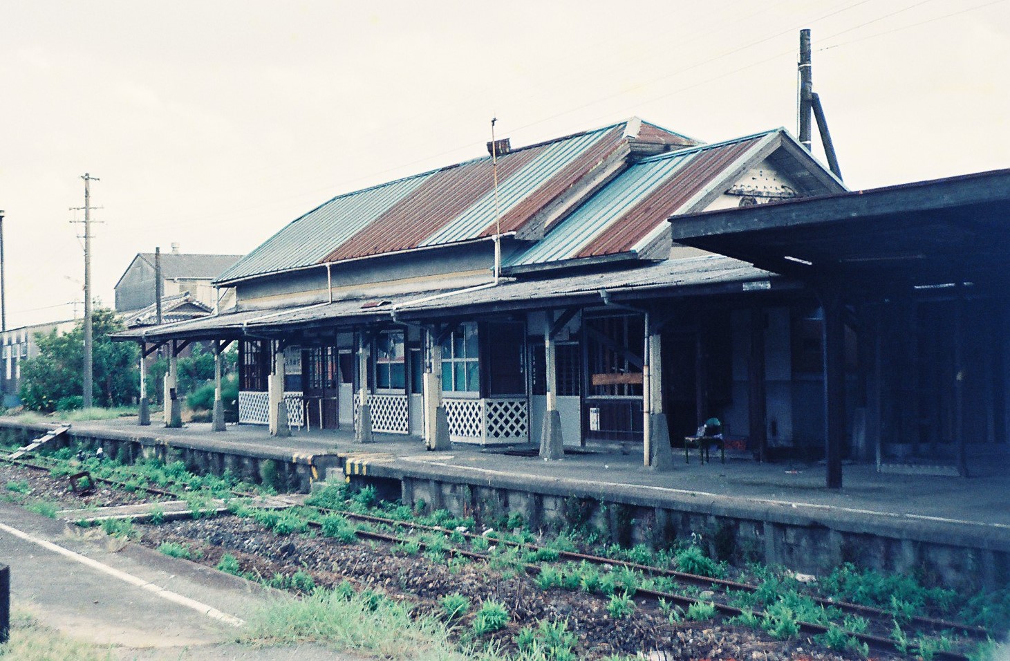 Yanagawa — Chikugo-Yanagawa Station 199008-2