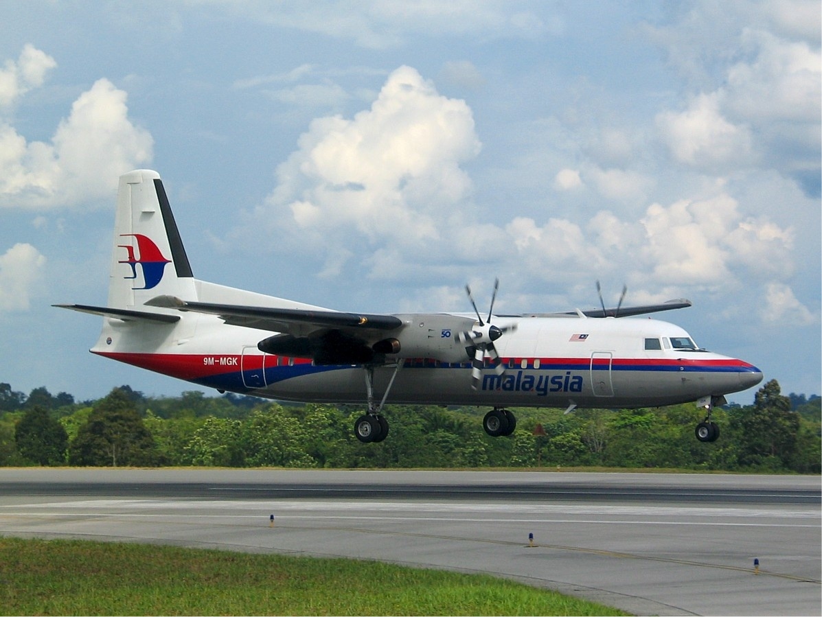 Kuching — Malaysia Fokker 50 Kuching MGK
