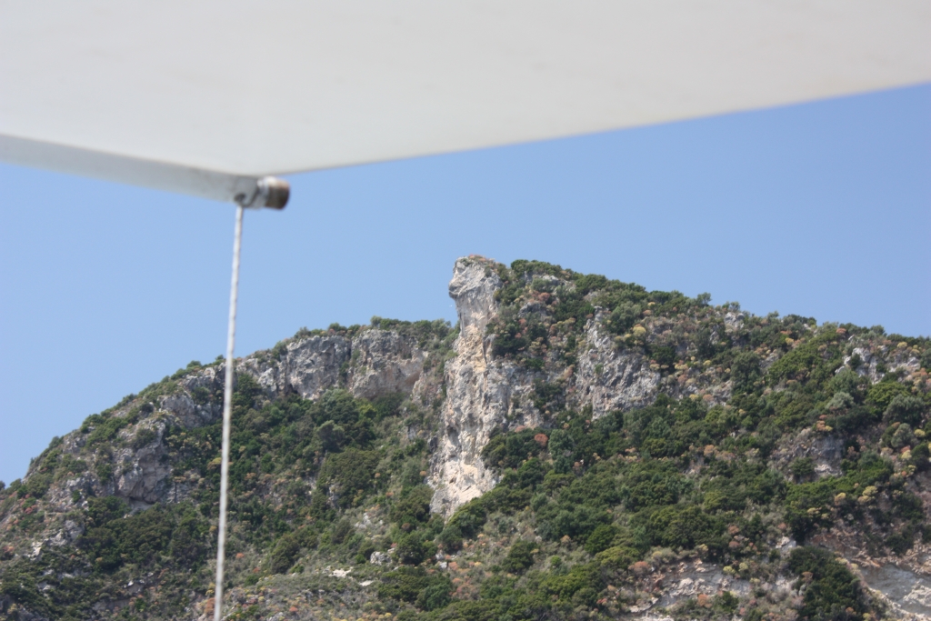 Paleokastritsa — Der Löwenkopf in Paleokastritsa