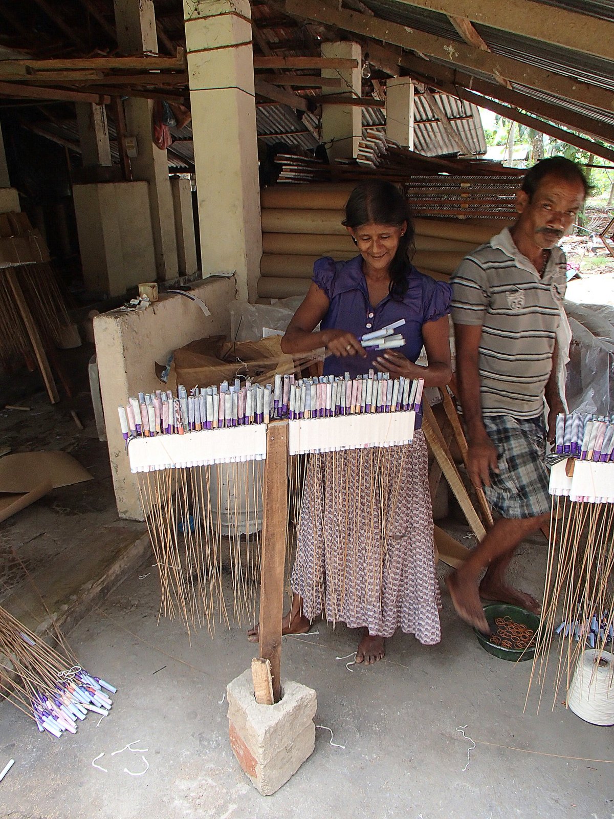 Negombo — Firework factory Negombo Sri Lanka