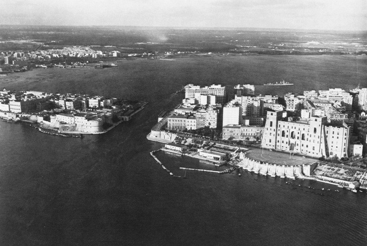 Taranto — View of Taranto (Italy) c1968