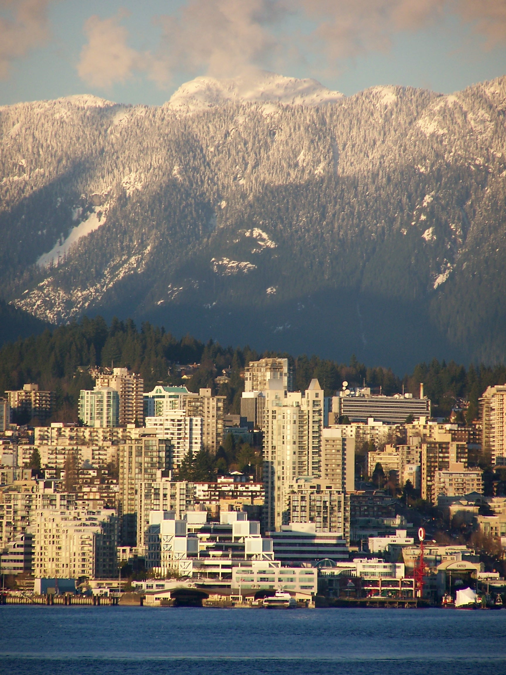 North Vancouver — North Vancouver from canada place