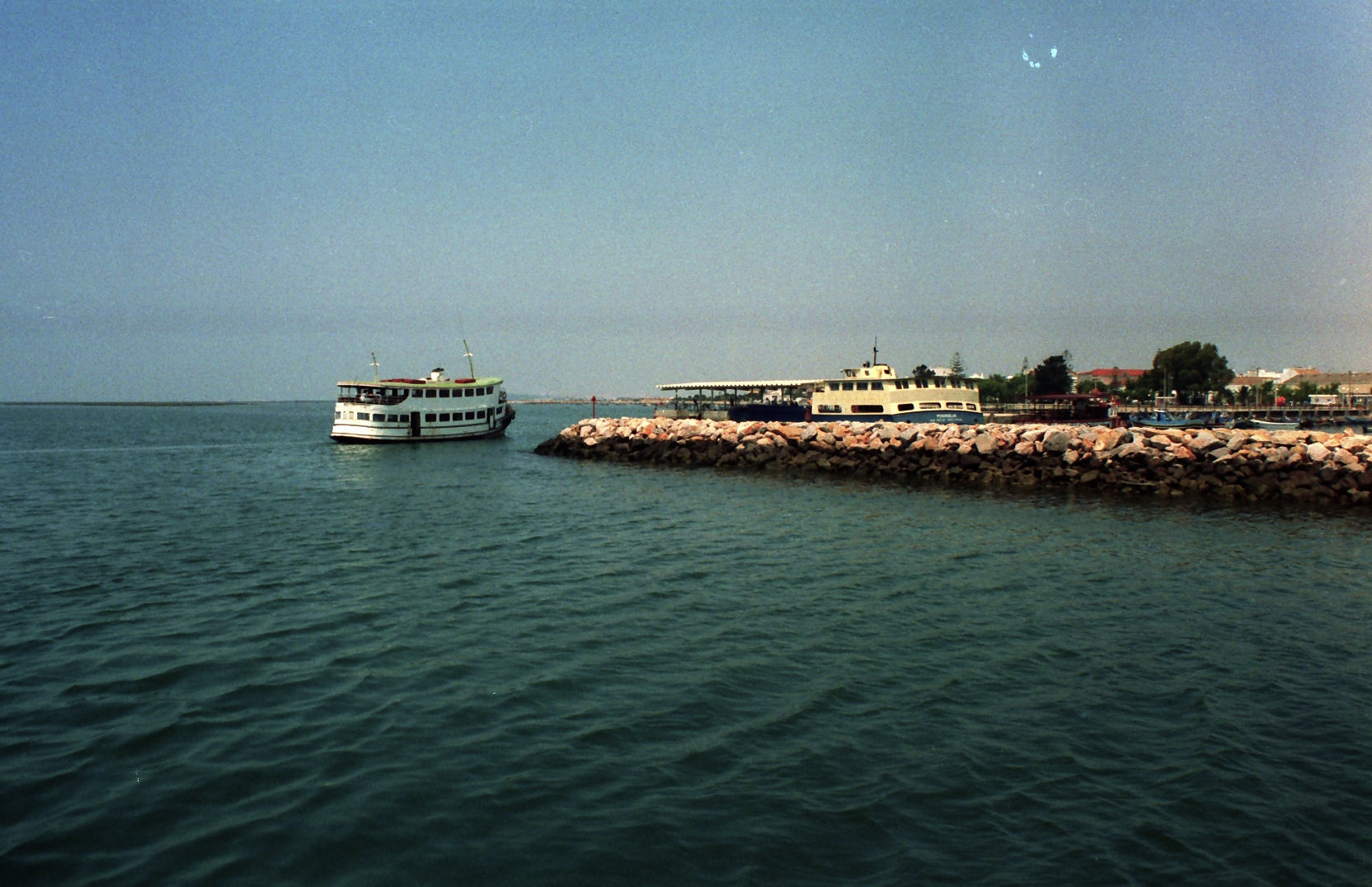 Olhao — Portugal Olhão Hafen