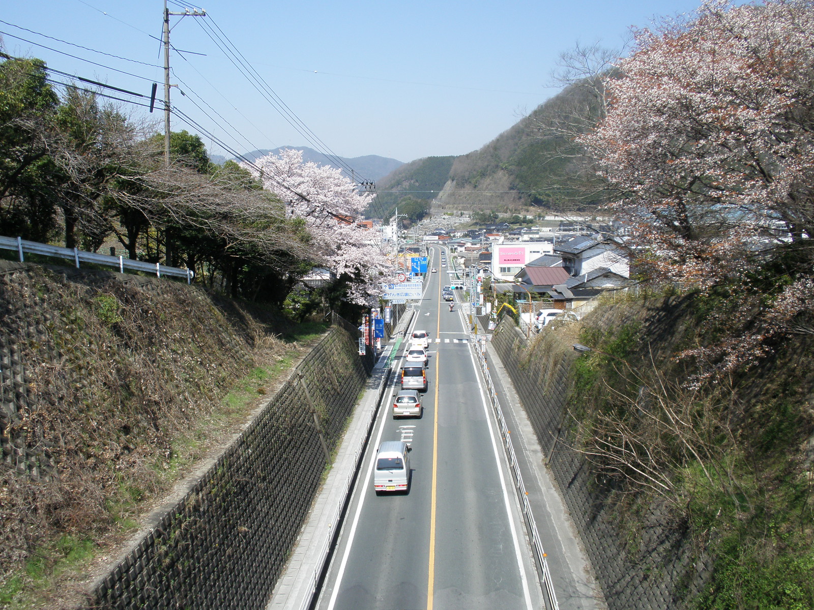 Niimi — Route 180 (Japan) in Niimi 01