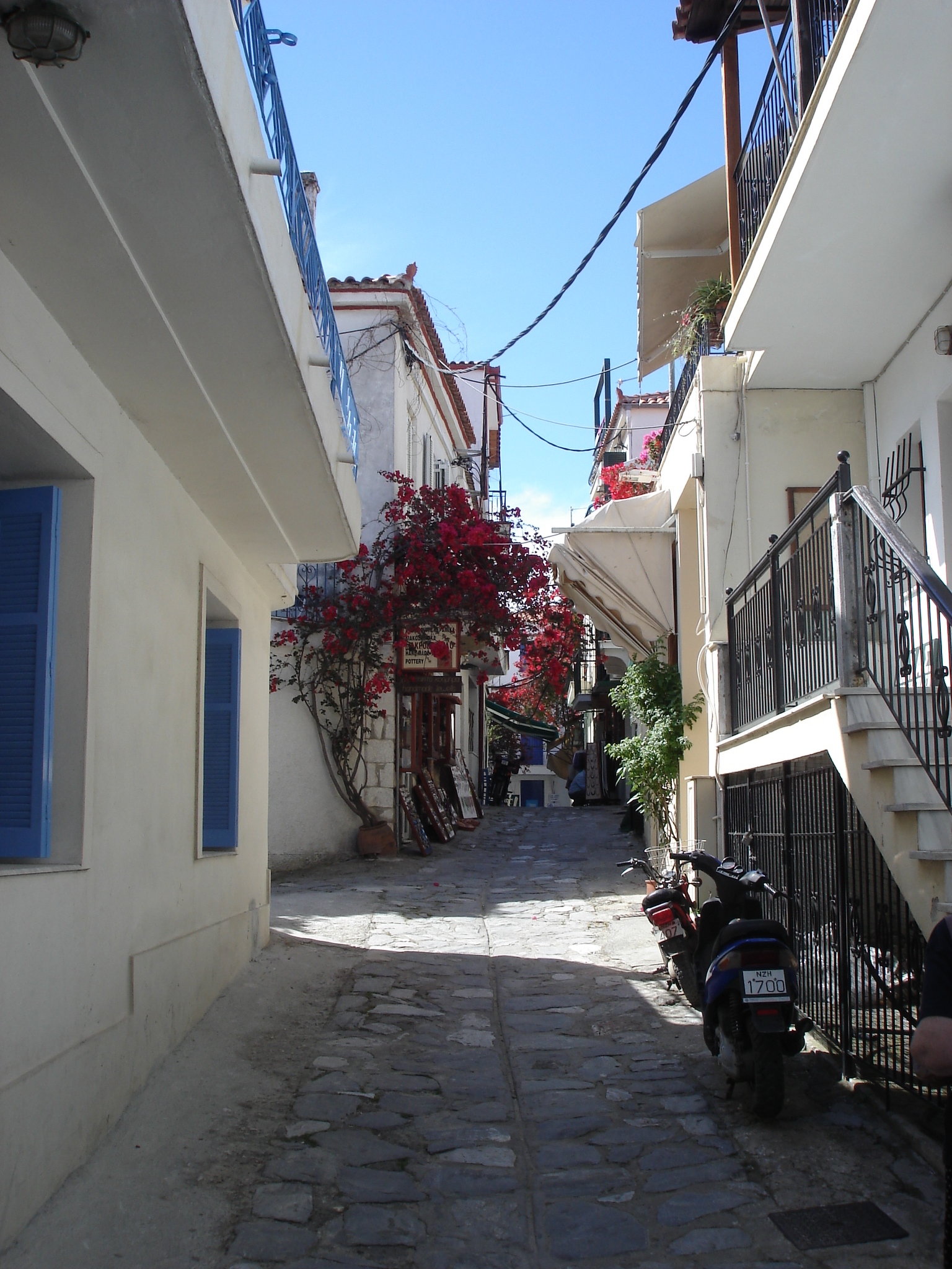 Skiathos Town — Street in Skiathos Town