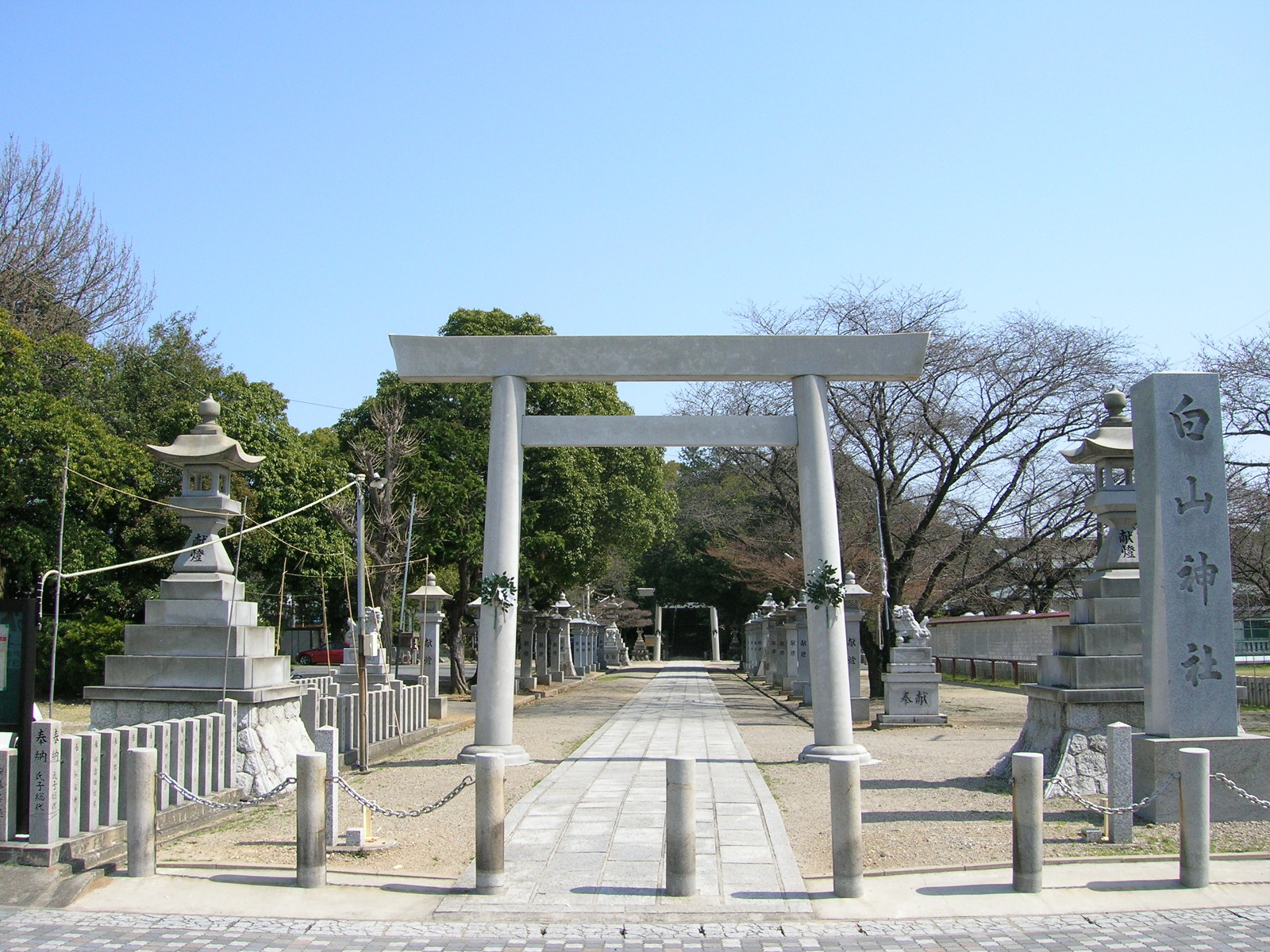 Hakusan — Ajiyoshi Hakusan Jinja01