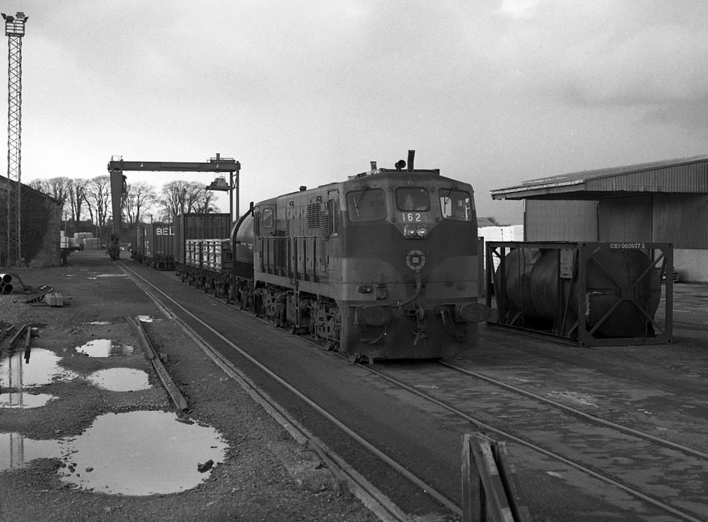 Ennis — Freight train in Ennis