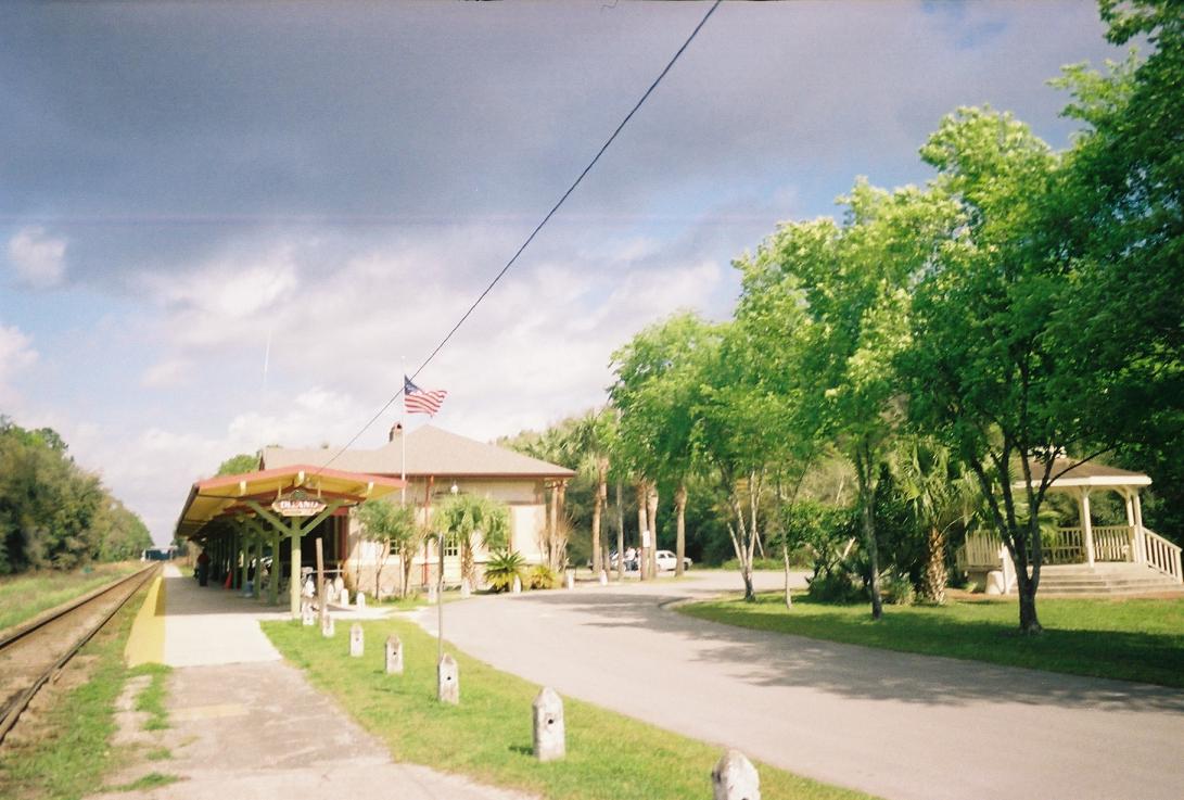 DeLand — Northbound View of DeLand Junction