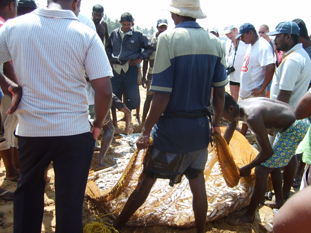 Kalutara — Fishermen at Kalutara