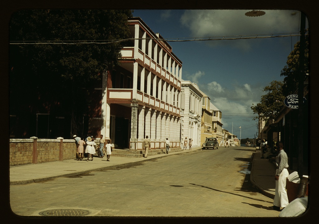 Christiansted — Street in Christiansted 1a33964v