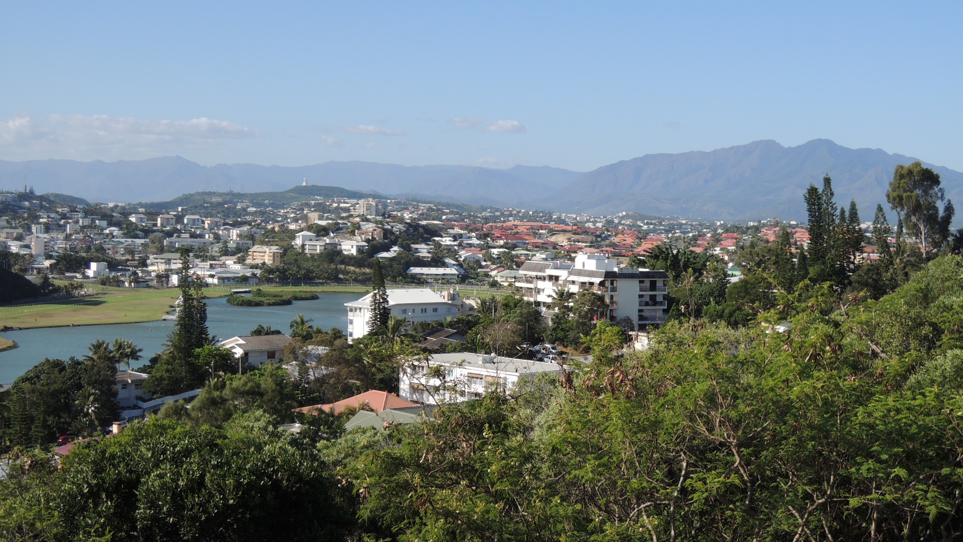 Noumea — Vue quartiers sud Nouméa