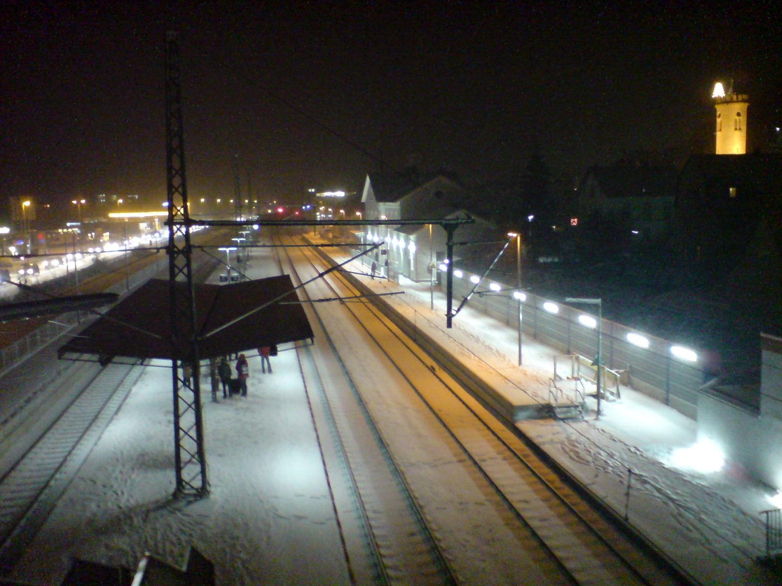 Oppenheim — Oppenheim Train Station At Night I