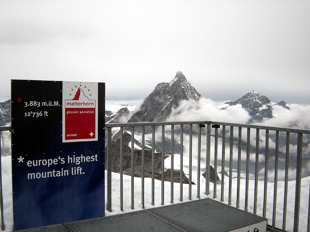 Zermatt — Klein Matterhorn - Zermatt - Switzerland - 2005 - 04