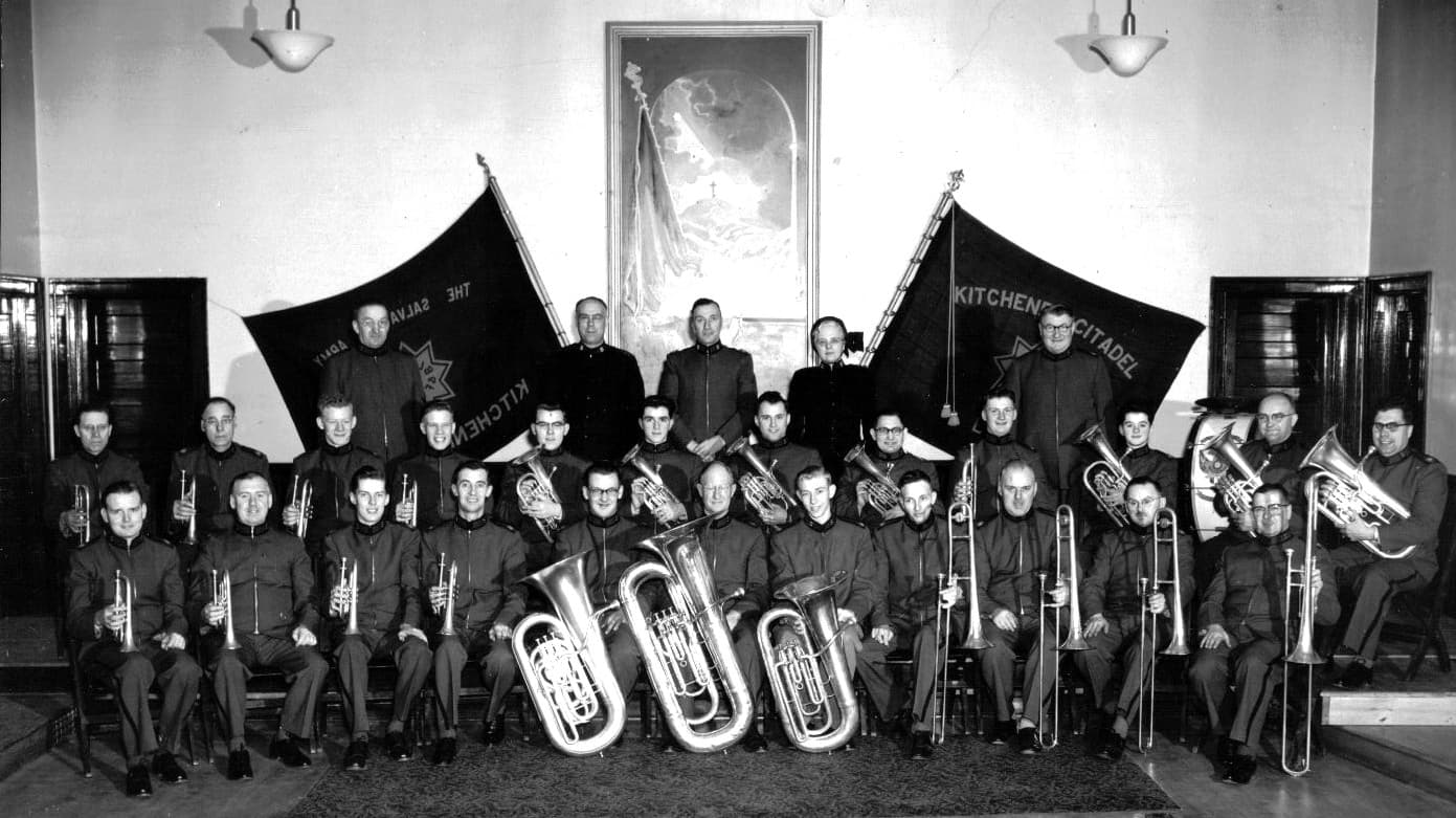 Kitchener — Canada. Kitchener Salvation Army Band, 1943