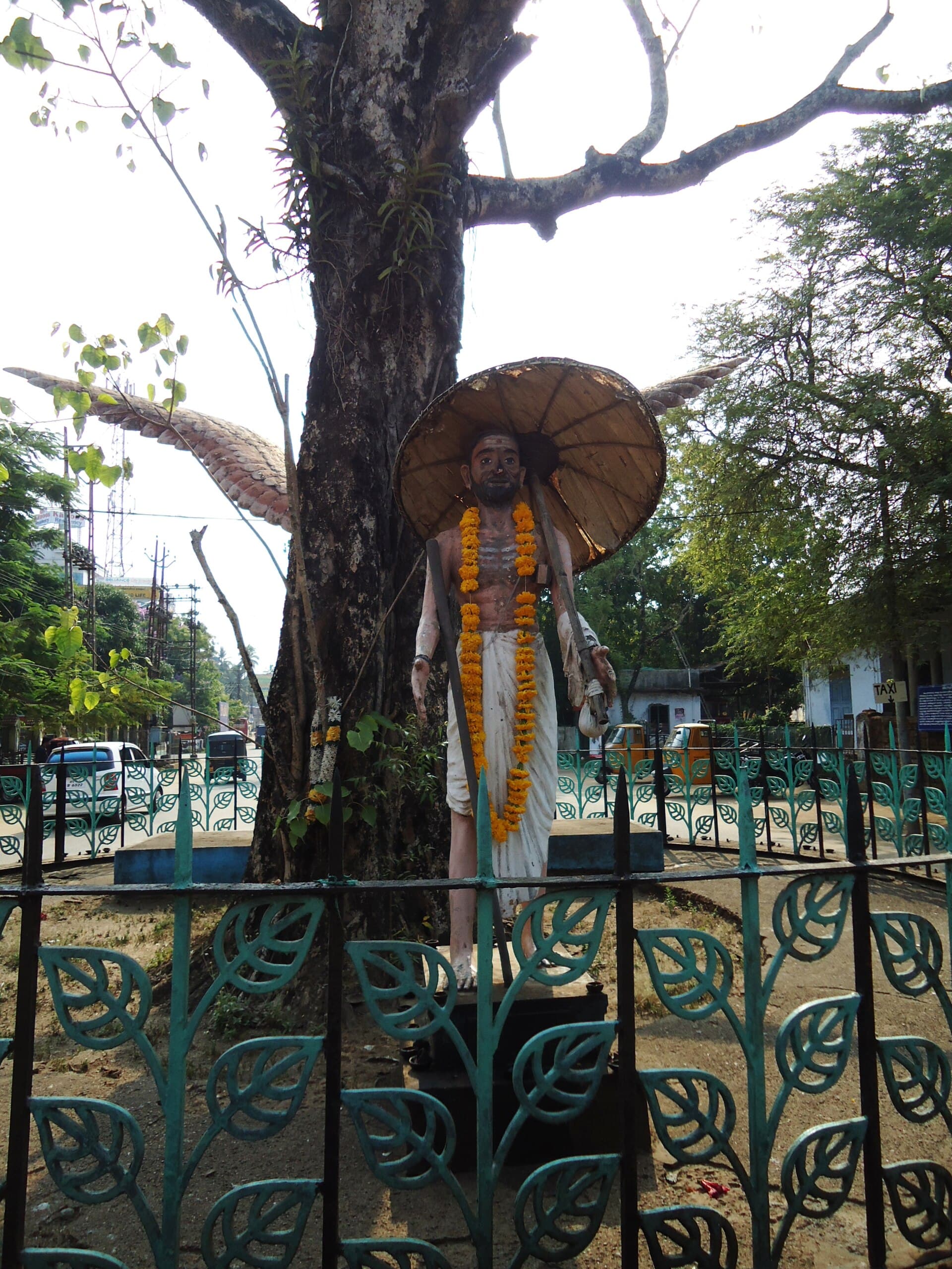 Guruvayur — Statue of Poonthanam Namboothiri, Guruvayur, Kerala
