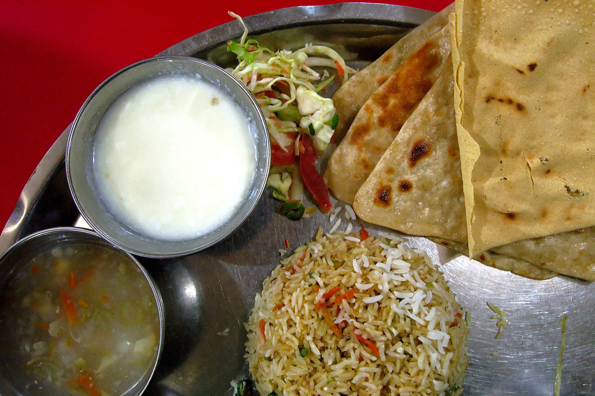 Darjeeling — Darjeeling, India, Indian Thali